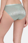 Zivame Coral Glaze Low Rise Full Coverage Bikini Panty - Granite Green — thumbnail 2